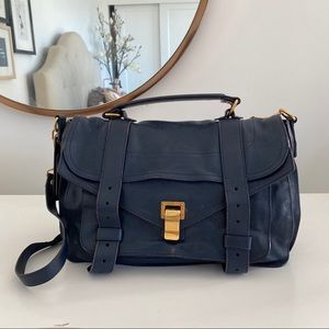 Proenza Schouler PS 1 Medium bag in Midnight